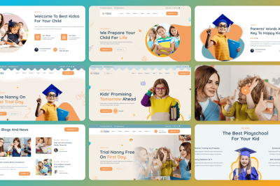 Kindergarten & School PHP Template