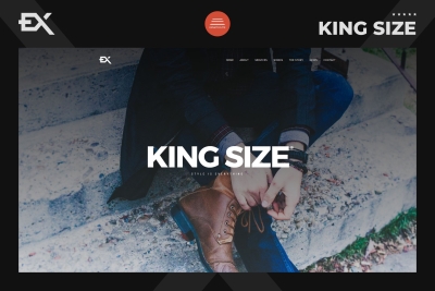 King Size - Creative Portfolio Template