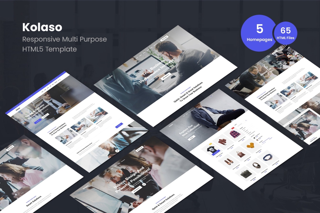 Kolaso - Modern Multi-Purpose HTML5 Template