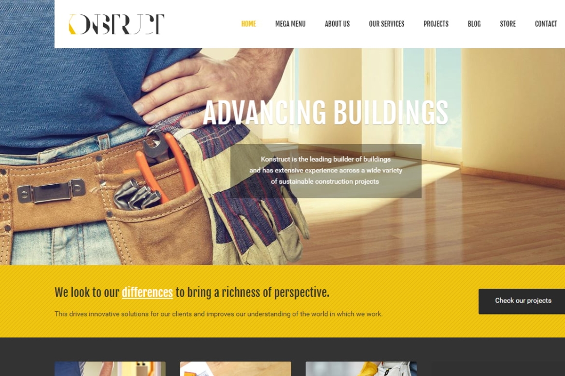 Konstruct - Html Construction, Building And Busine