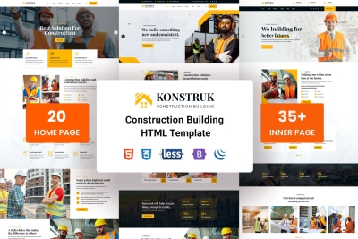 Konstruk - Construction HTML Template