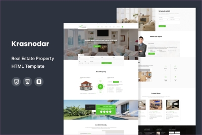 Krasnodar | Real Estate Property HTML5 Template