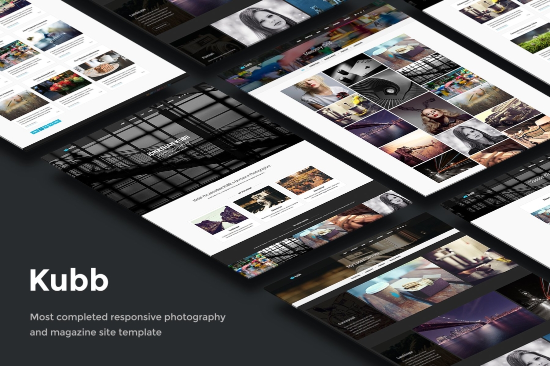 Kubb - Photography & Magazine Site Template