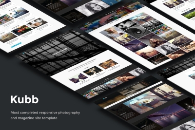Kubb - Photography & Magazine Site Template