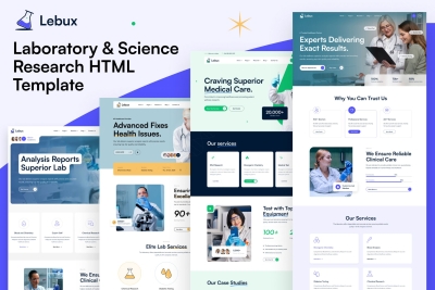 Labux - Laboratory & Research HTML5 Template