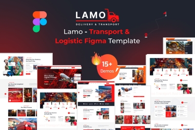 Lamo - Transport & Logistics Figma Template