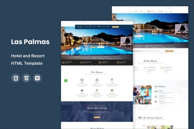 Las Palmas | Hotel and Resort HTML5 Template