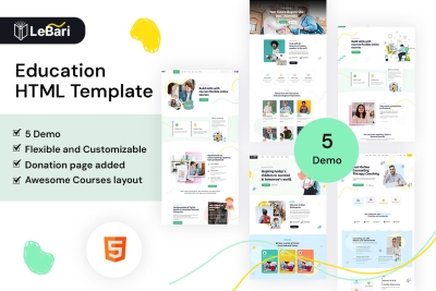 Lebari - Education HTML Template