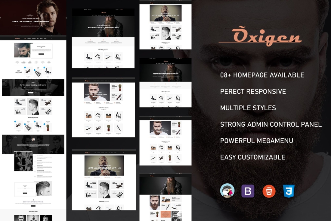 Leo Oxygen Responsive Multiple Prestashop Theme