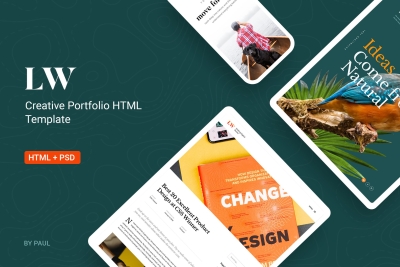 Lewis - Creative Portfolio & Agency HTML Template