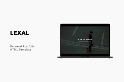 Lexal- Personal Portfolio Template