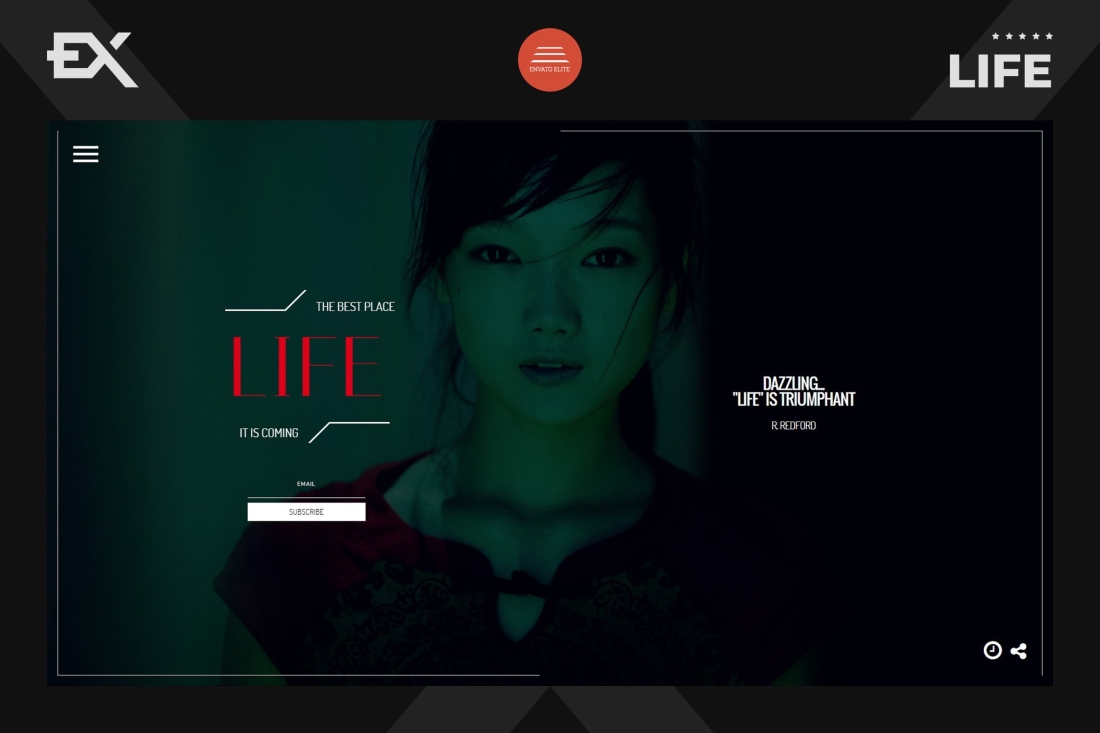 Life - Responsive Under Construction Template