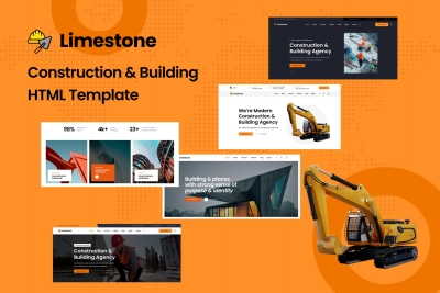 Limeston - Construction & Building HTML Template