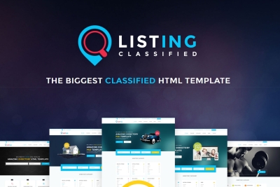 Listing - Classified Ads Directory HTML Template