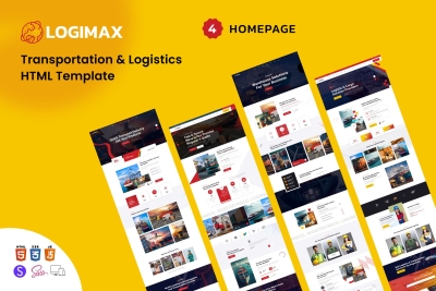Logimax - Transportation & Logistics HTML Template