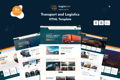 Logistcwr - Transport and Logistics HTML Template