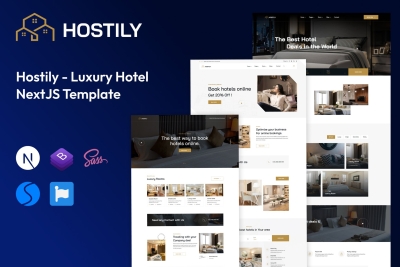 Luxury Hotel React NextJS Template