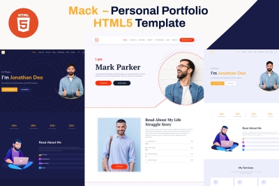 Mack - Personal Portfolio HTML5 Template