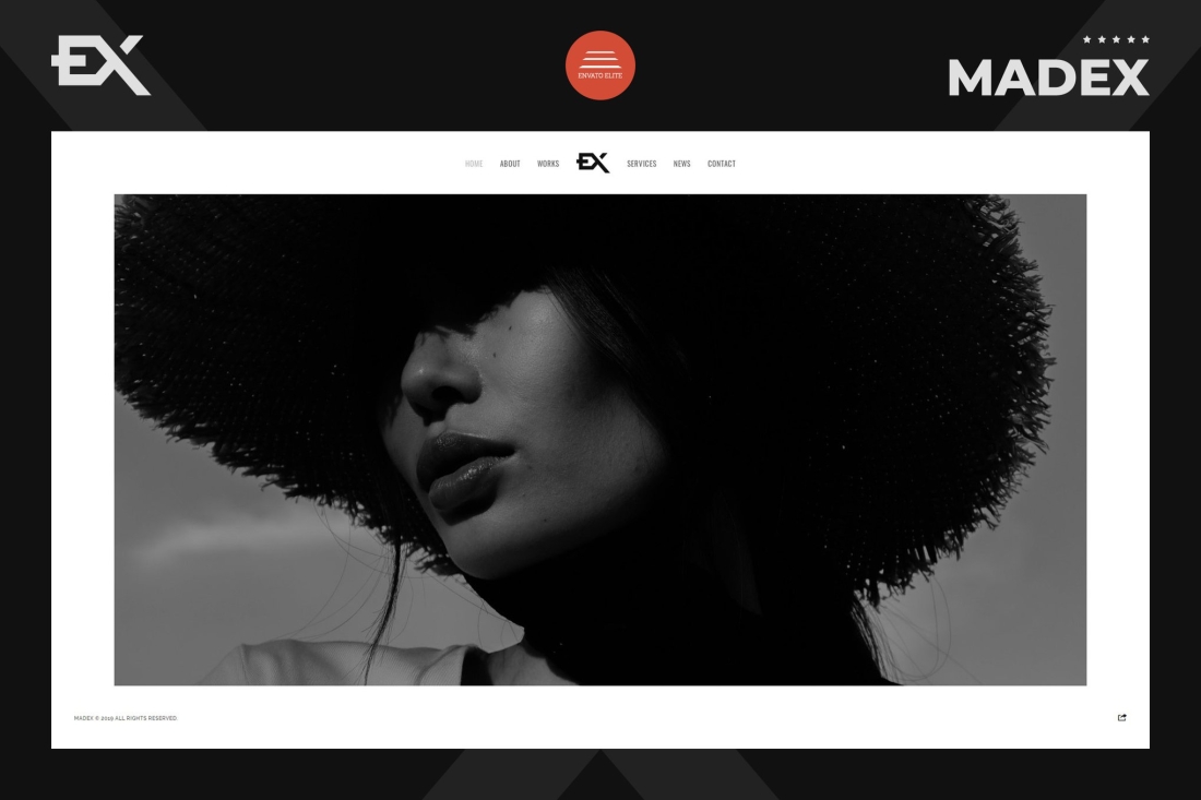 Madex - Creative Photography Portfolio Template