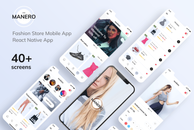 Manero - Fashion E-Commerce App with Backend