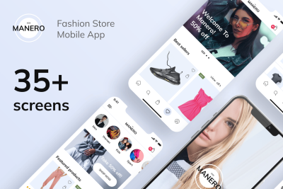 Manero - Fashion E-Commerce React Native App