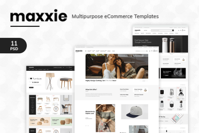 Maxxie - Multipurpose eCommerce PSD Template