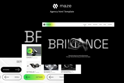 Maze - Agency Portfolio HTML Template