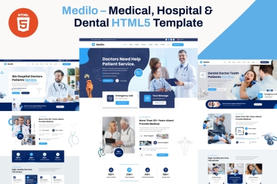 Medilo - Medical, Hospital & Dental HTML Template