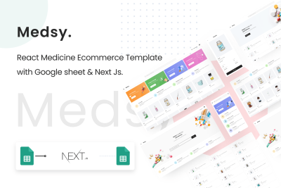 Medsy - React Medicine Ecommerce Template