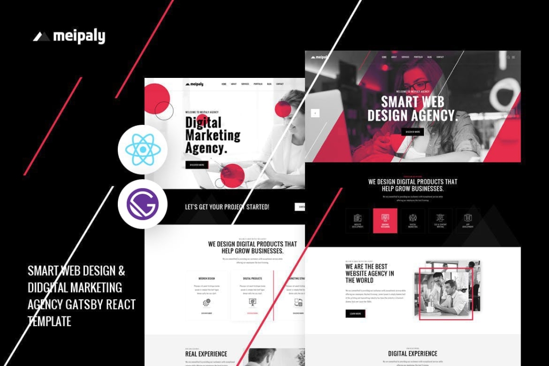 Meipaly - Gatsby React Digital Services Agency