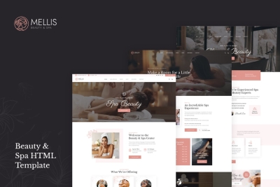Mellis - Beauty & Spa HTML Template