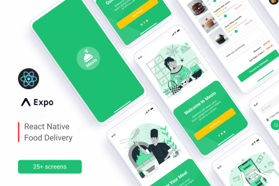 Mesio - Food Delivery React Native App