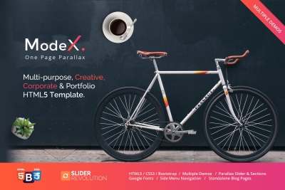 Modex - One Page Parallax