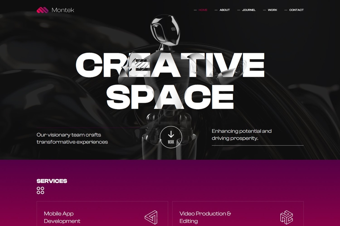 Montek - Creative HTML Template
