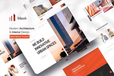 Moork - Architecture & Interior React Template