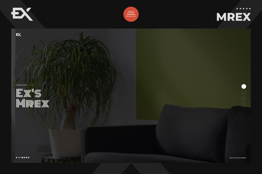 Mrex - Coming Soon Template