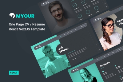 Myour - Personal Portfolio React Template