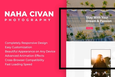 Naha Civan - Photography Portfolio Bootstrap 5