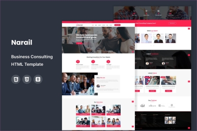 Narail - Business Consulting HTML Template