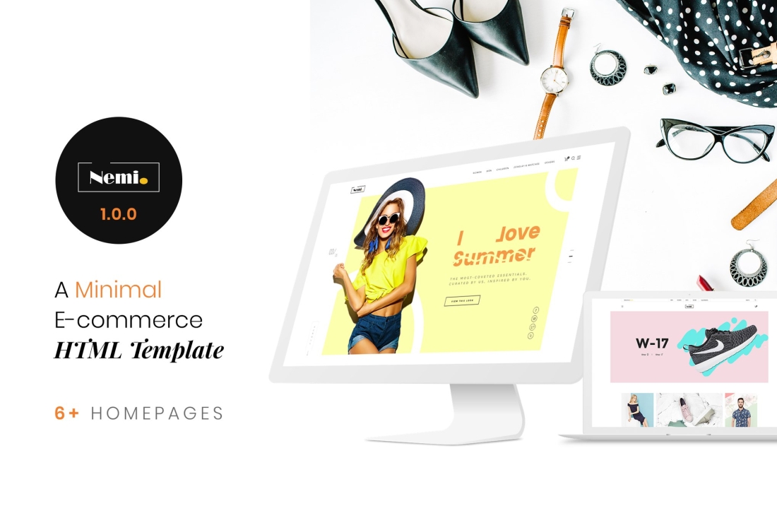 Nemi | Multi Store Responsive HTML Template