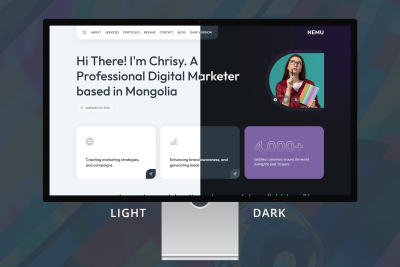 Nemu - Personal vCard/Portfolio Template