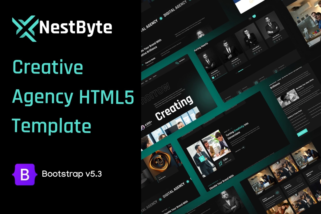 Nestbyte Creative Agency HTML5 Template