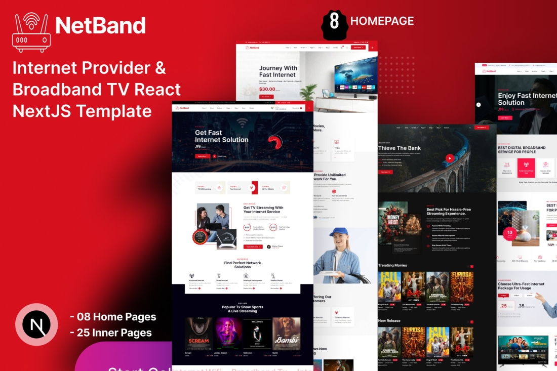 NetBand - Internet Provider and Broadband TV