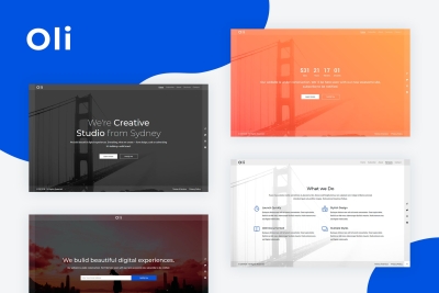 Oli - Responsive Coming Soon Template