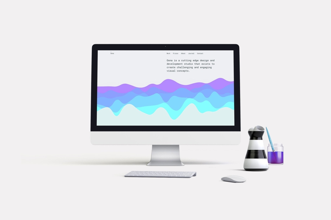 Oona — Material Design Studio Template