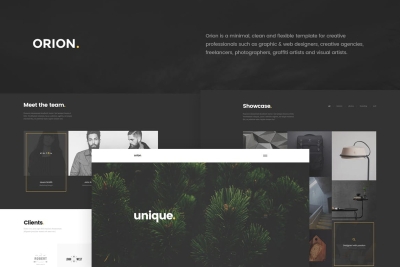 Orion - Minimal Portfolio HTML5 Template