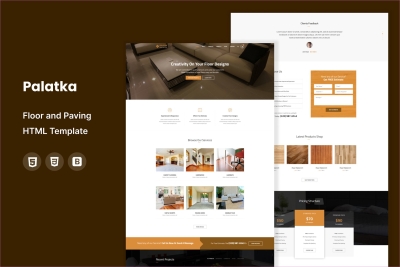 Palatka : Floor and Paving Service HTML Template