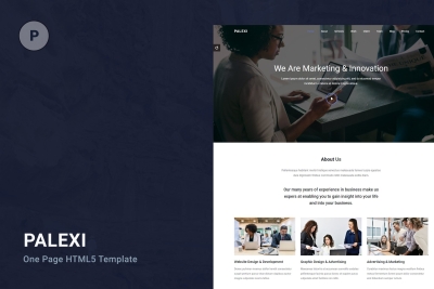 Palexi - One Page HTML5 Template
