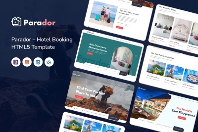Parador – Hotel Booking HTML5 Template