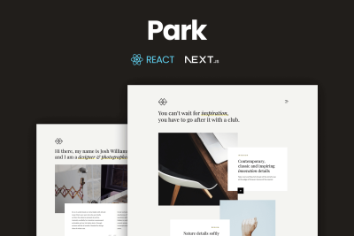 Park - Creative Portfolio React NextJS Template